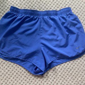 Blue and Orange Nike Dri-Fit Running Shorts